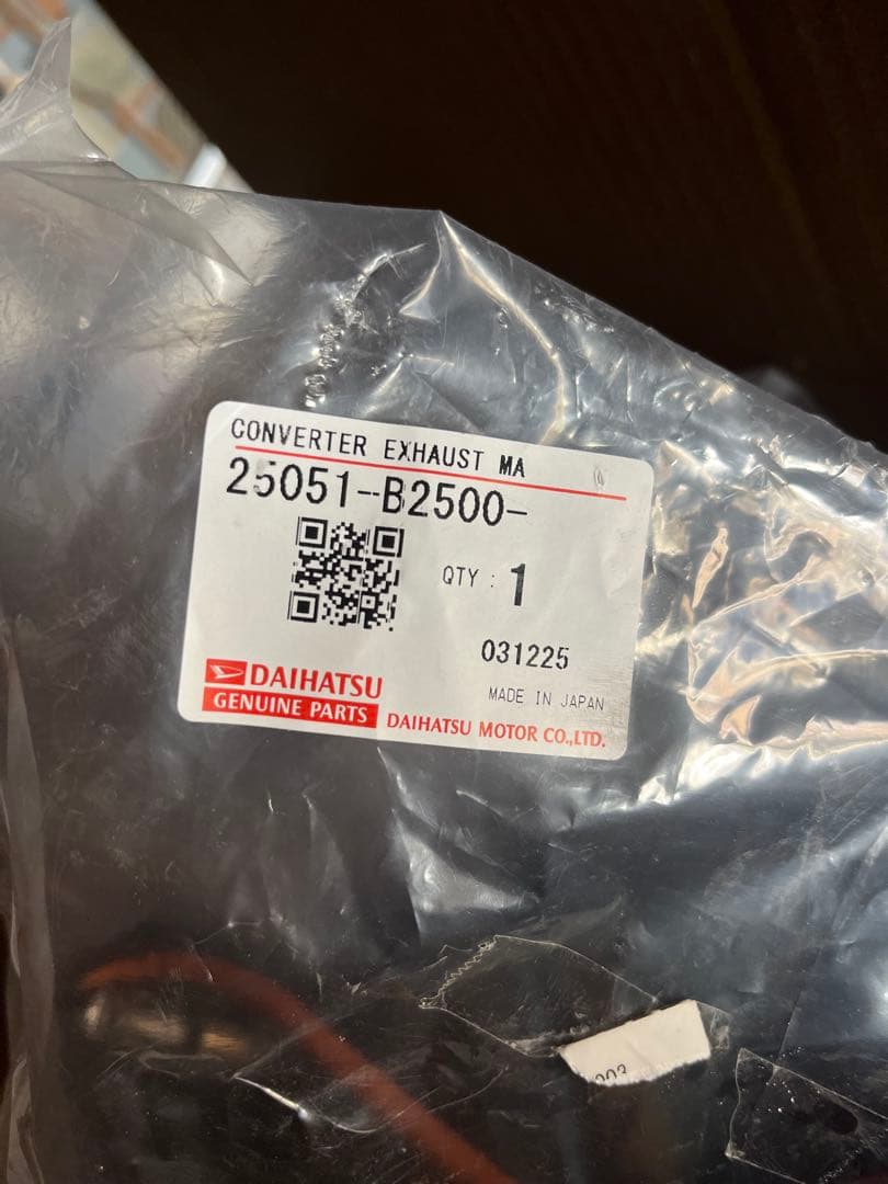 値下げ！　ダイハツ　ムーヴキャンバス LA850S 触媒