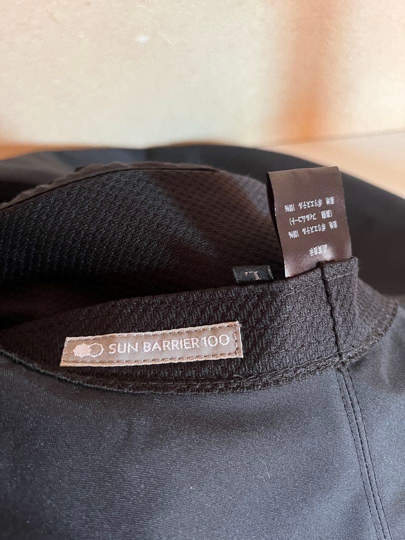 サンバリア　完売UV帽子 黒 レディース