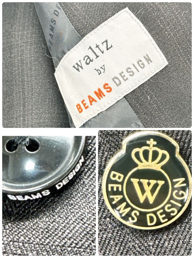 極美品✨ワルツバイビームス BEAMS DESIGN スーツ 黒 150