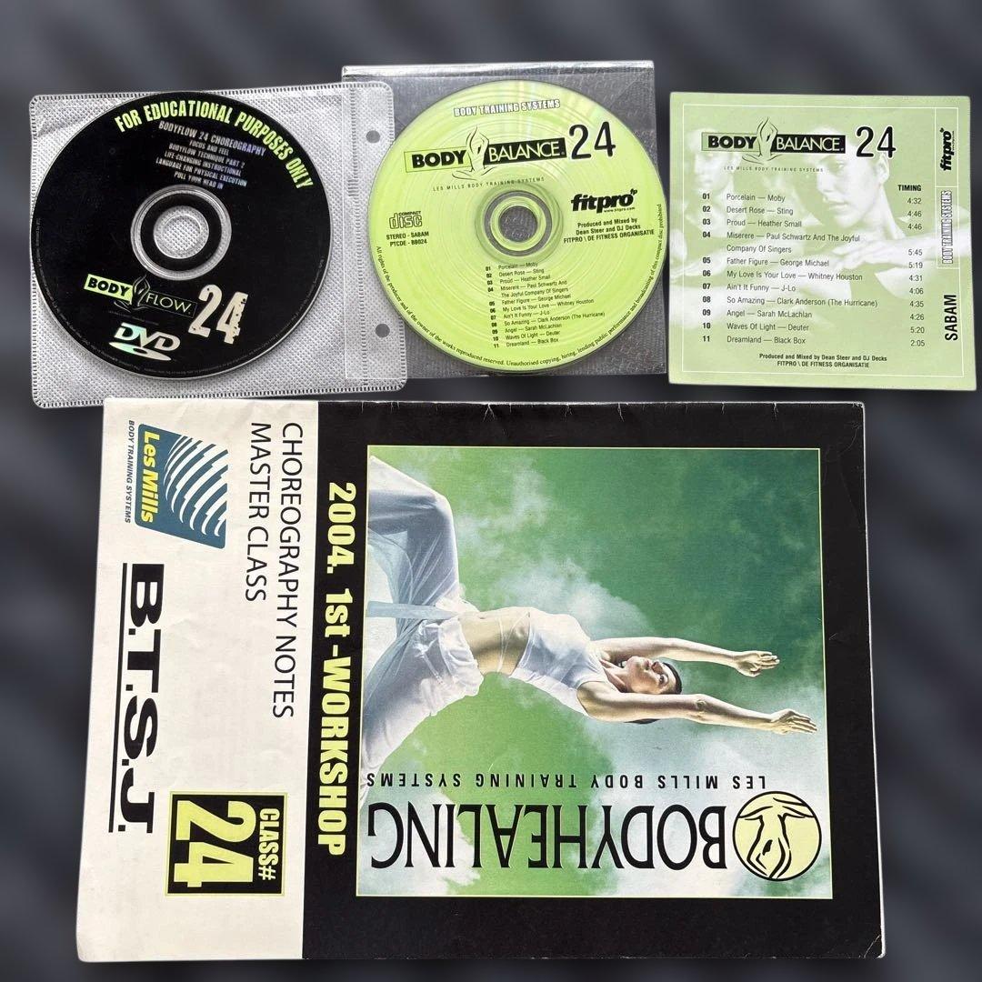 BODYBALANCE 24 DVD & CD&コリオシート