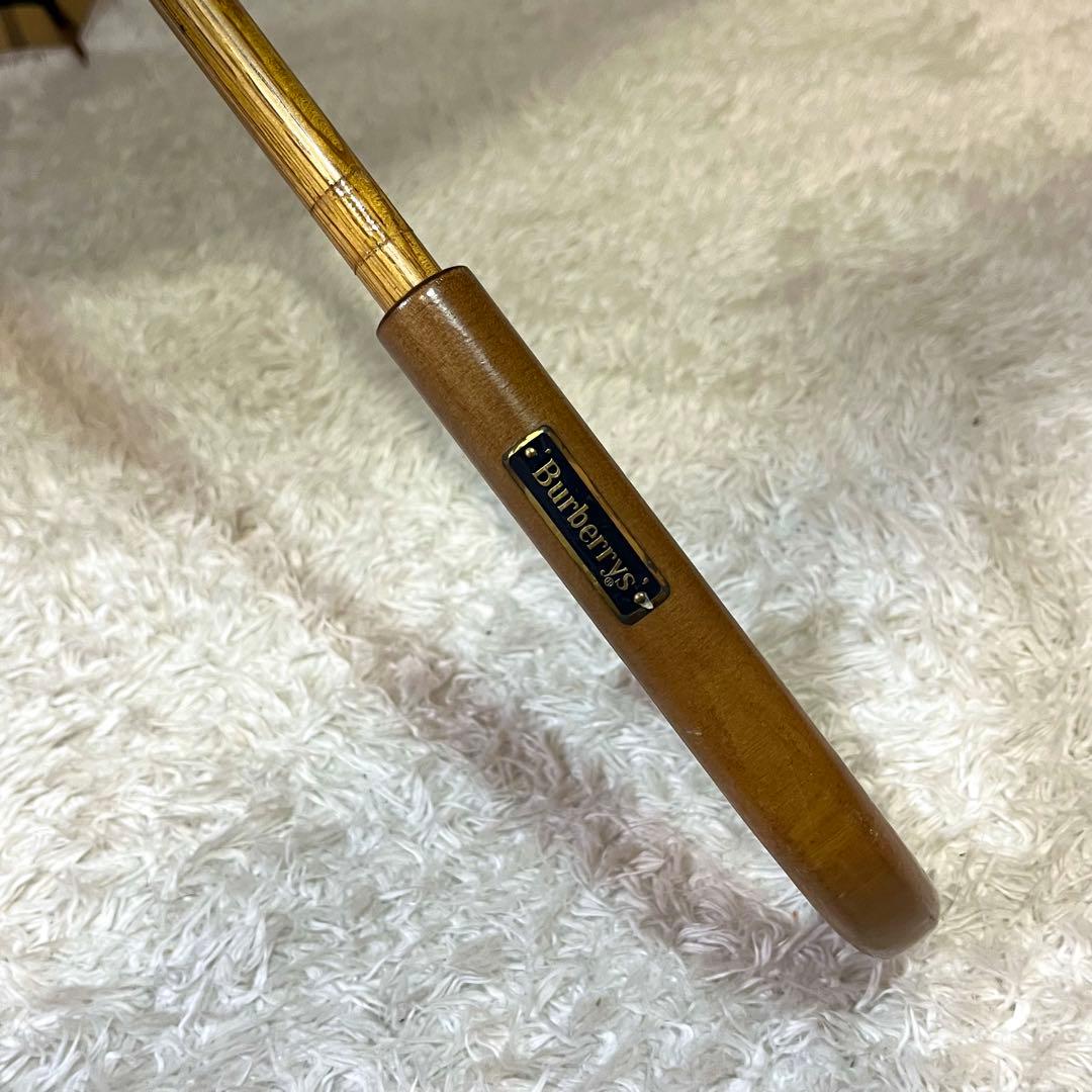 Burberry バーバリー ノバチェック 長傘 ヴィンテージ 大人気