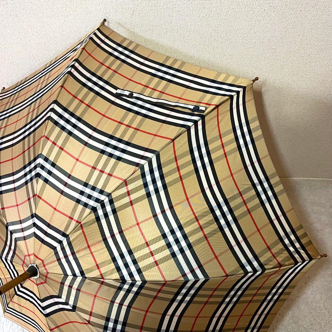 Burberry バーバリー ノバチェック 長傘 ヴィンテージ 大人気