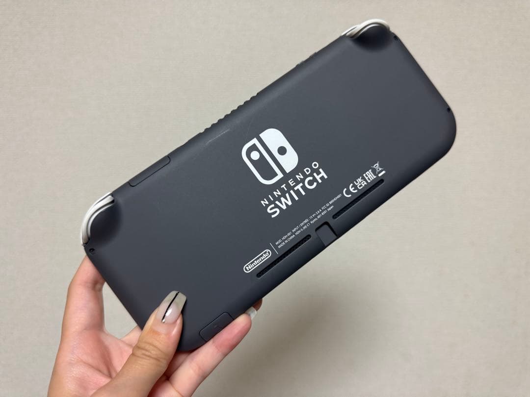 【極美品】Nintendo Switch Lite グレー 本体