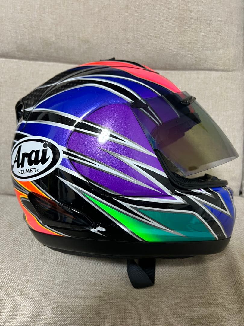 Arai フルフェイスヘルメット ピンク/ブルー