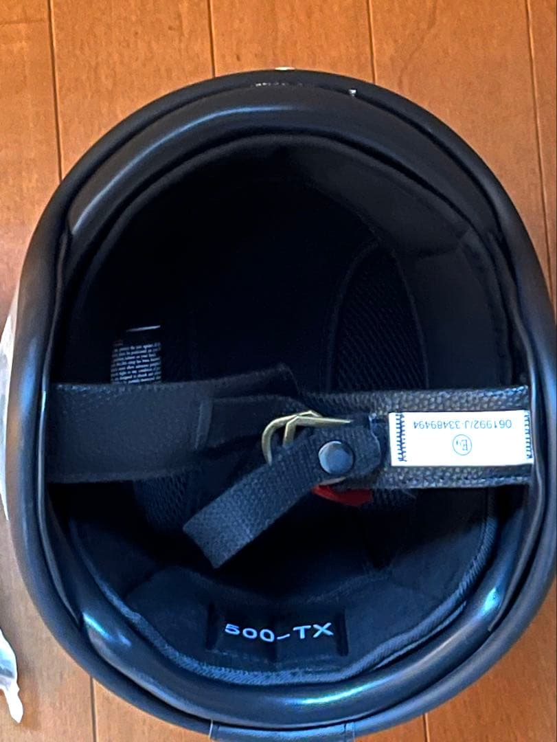 新品未使用　500TXタイプ ヘルメット XXL tt&co ビートル グレー