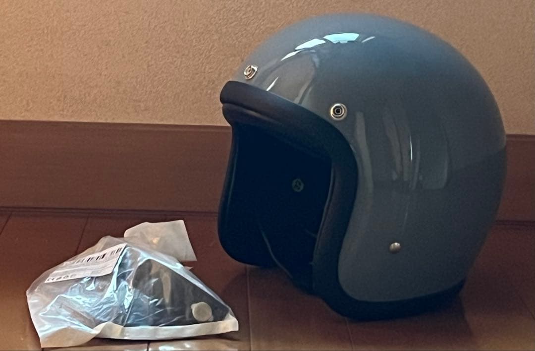 新品未使用　500TXタイプ ヘルメット XXL tt&co ビートル グレー