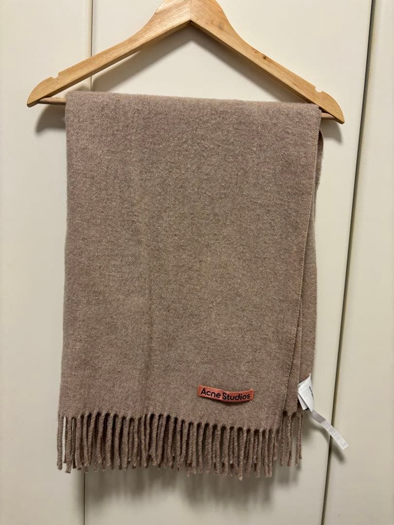 Acne Studios フリンジウールスカーフ(クリーニング済)