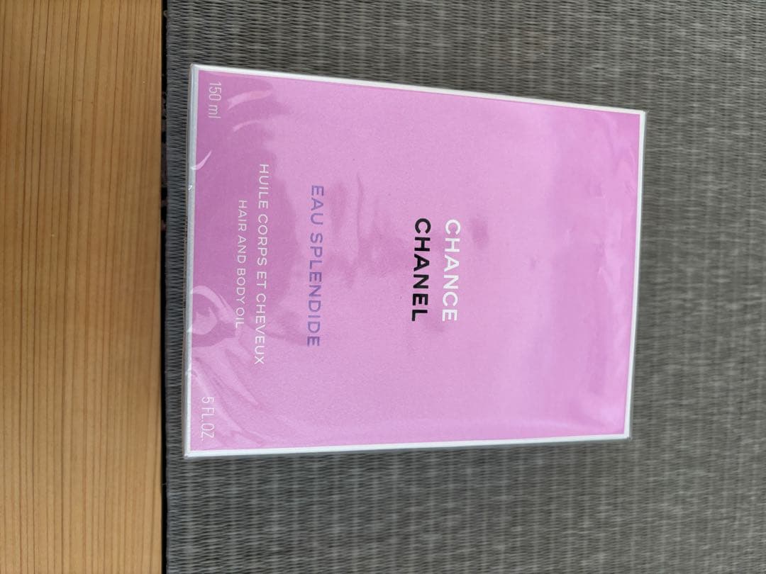 【美品】CHANEL チャンス オースプランディド150mL ヘア&ボディオイル