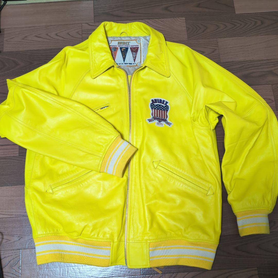 ジャケット・アウター AVIREX LIGHT SIGNATURE VARSITY JACKET