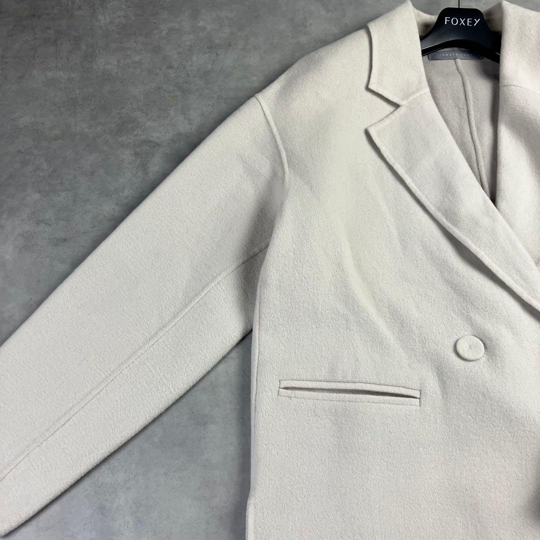 theory luxe セオリーリュクス リバーコート ダブルブレスト