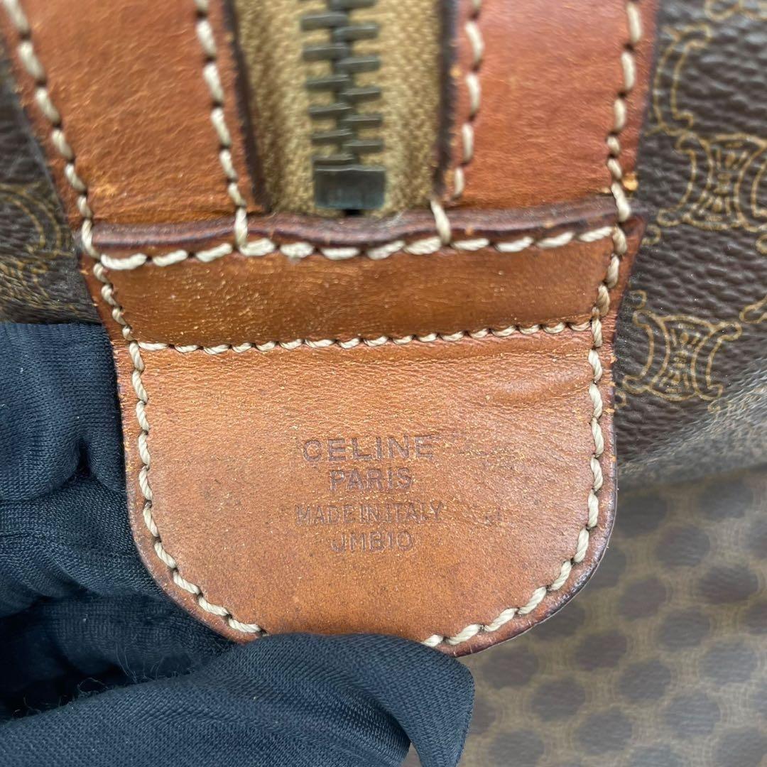 良品 4771 CELINE セリーヌ 2wayボストンバッグ トリオンフ