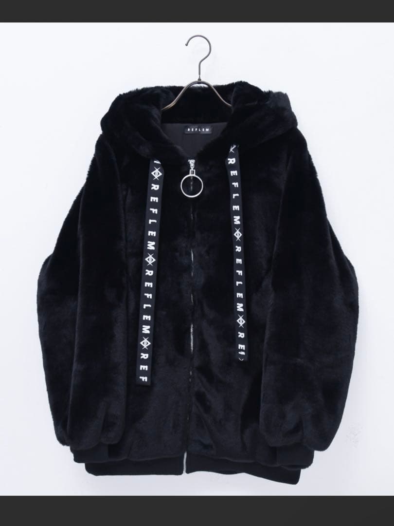 値下げ・即購入◎ 『REFLEM/レフレム』うさ耳BIGファーパーカー