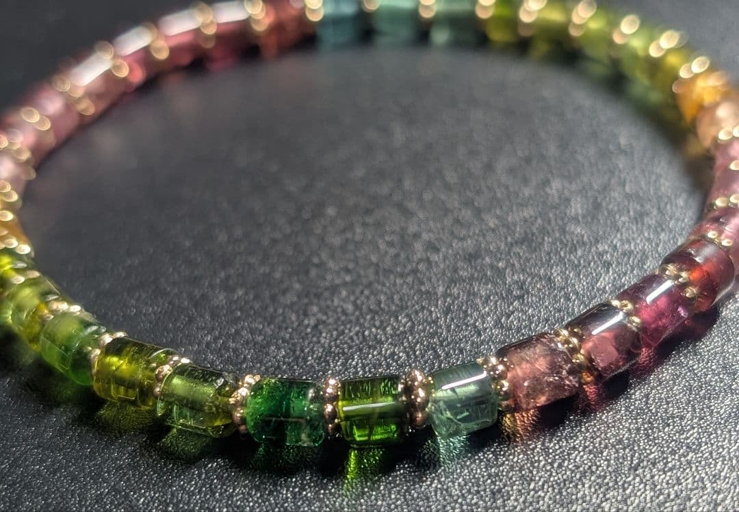 高品質透明感艶美可愛いマルチカラートルマリンデザブレ