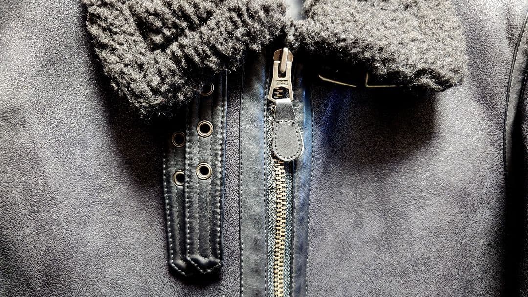 ★ALPHA/アルファ フライトジャケット B-3 S ブラック 未使用