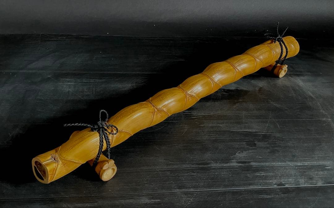 割引❗️「母」 亀甲竹 結界 竹 紙箱 茶道具 風炉先 煎茶 （Ｂ）