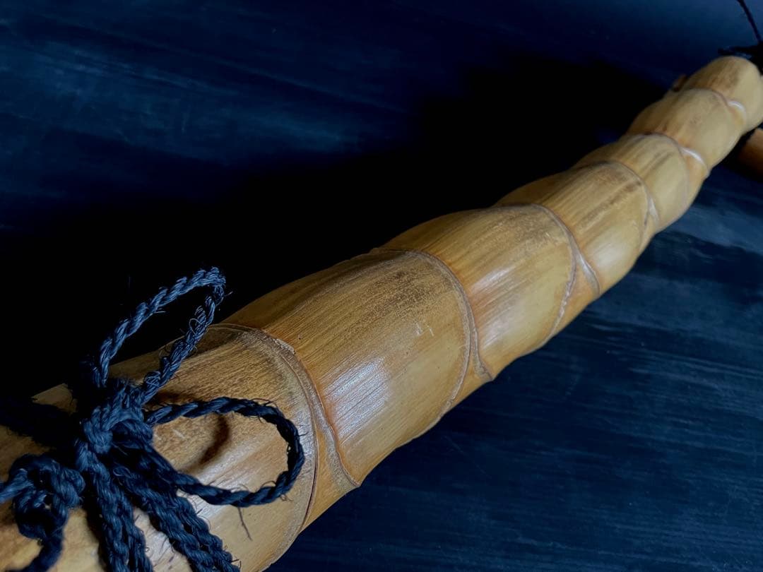 割引❗️「母」 亀甲竹 結界 竹 紙箱 茶道具 風炉先 煎茶 （Ｂ）