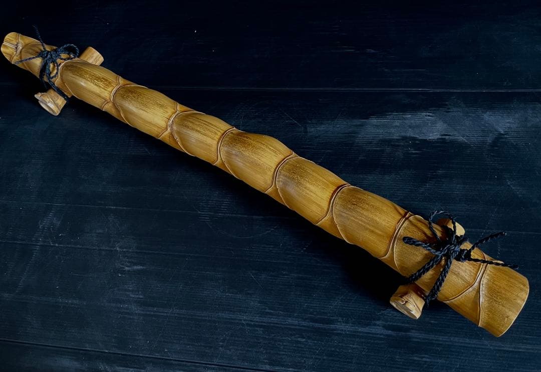 割引❗️「母」 亀甲竹 結界 竹 紙箱 茶道具 風炉先 煎茶 （Ｂ）