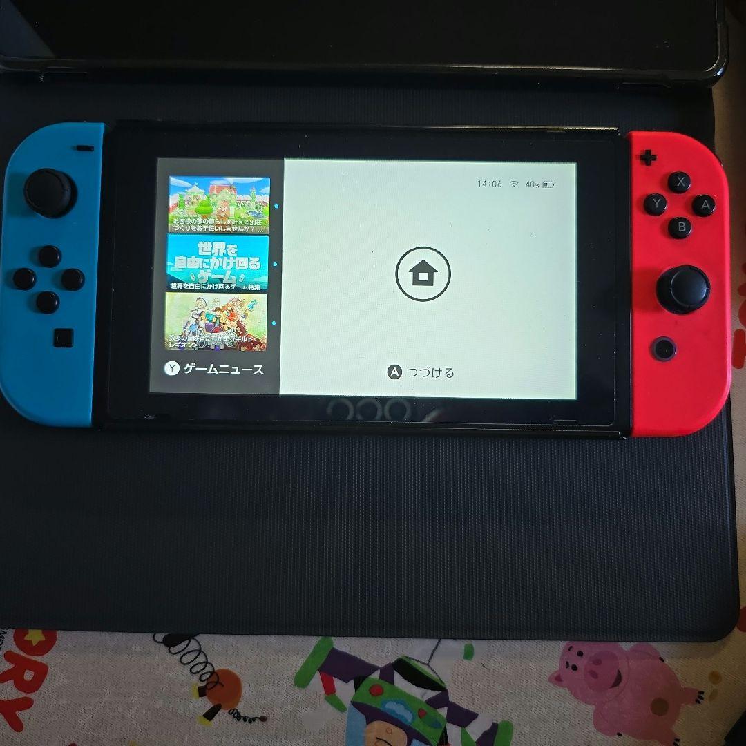 ジャンクNintendo Switch 本体ジョイコンセット