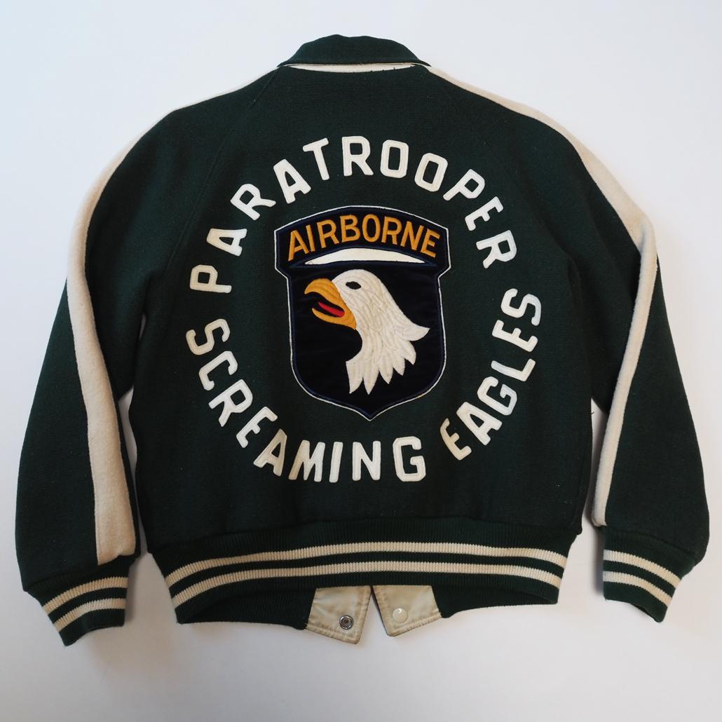 WAREHOUSE Bodies 両面刺繍 襟付きスタジャン ショート丈 短丈