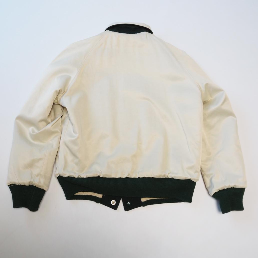 WAREHOUSE Bodies 両面刺繍 襟付きスタジャン ショート丈 短丈