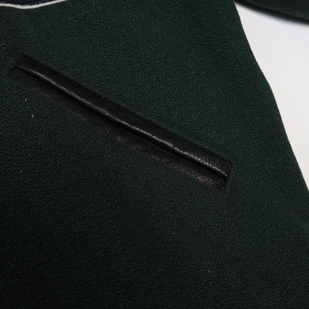 WAREHOUSE Bodies 両面刺繍 襟付きスタジャン ショート丈 短丈