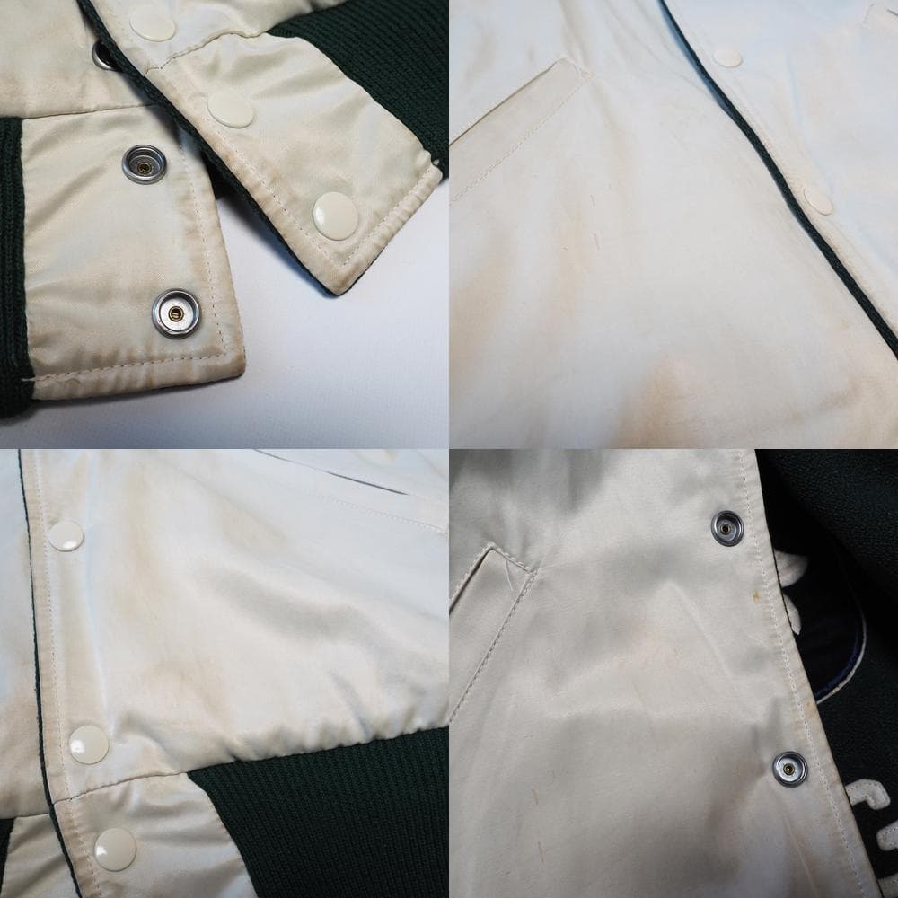 WAREHOUSE Bodies 両面刺繍 襟付きスタジャン ショート丈 短丈