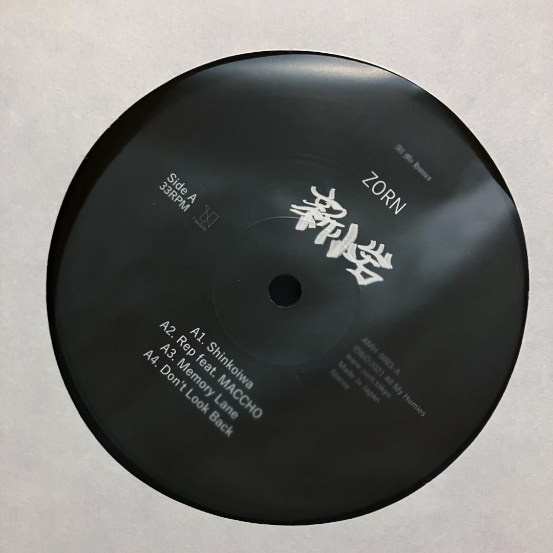 ZORN 新小岩 2LP レコード All My Homies