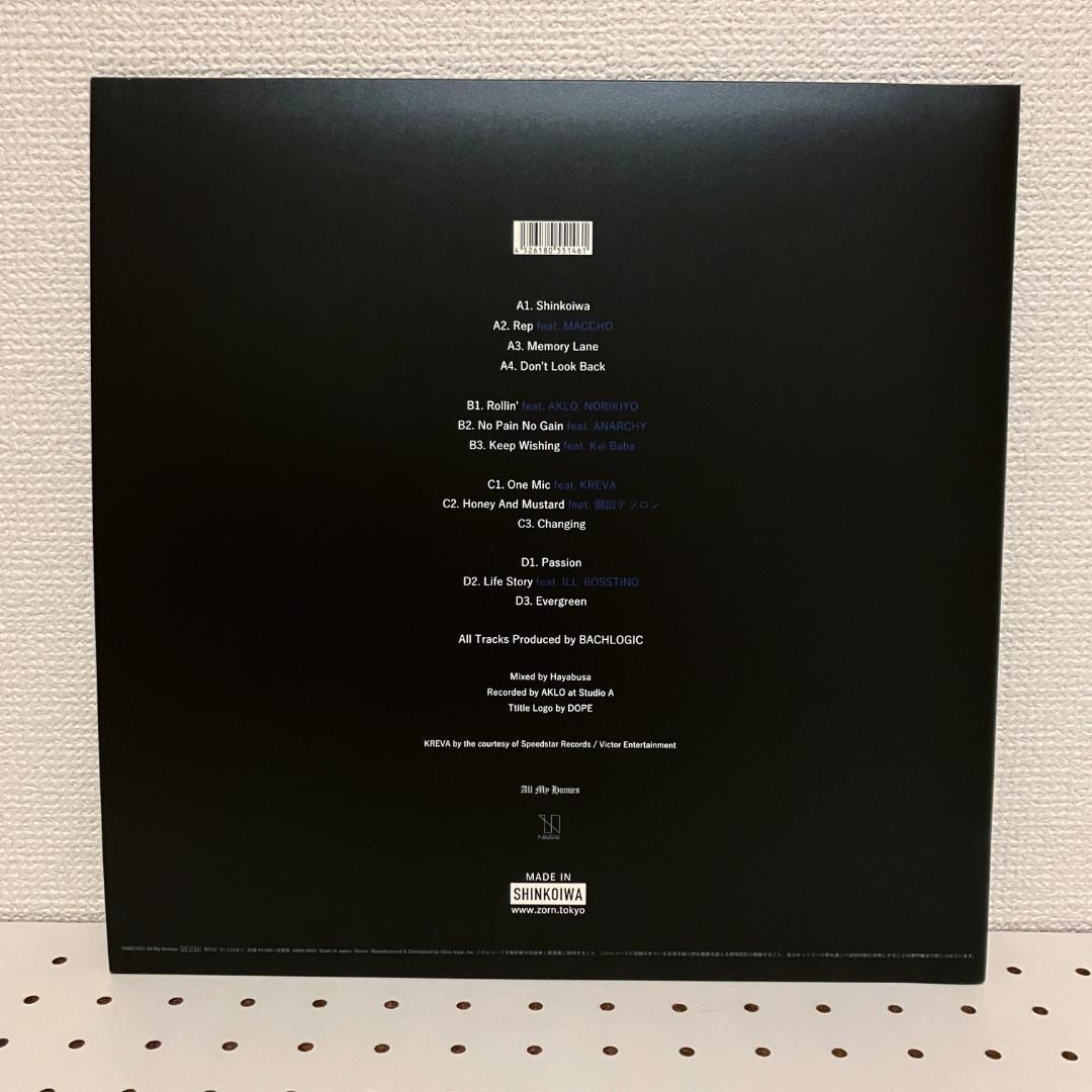 ZORN 新小岩 2LP レコード All My Homies