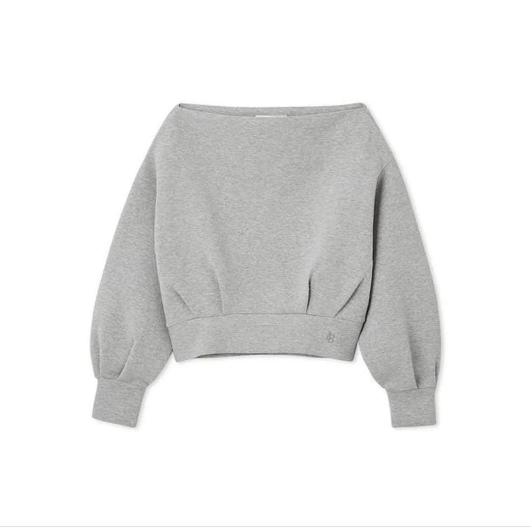 リリーブラウン ボンディングオフショルスウェット