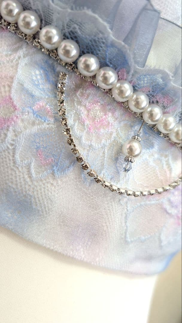 こっここ #1417b #3417b #1634p 重ね衿＆帯揚げセット