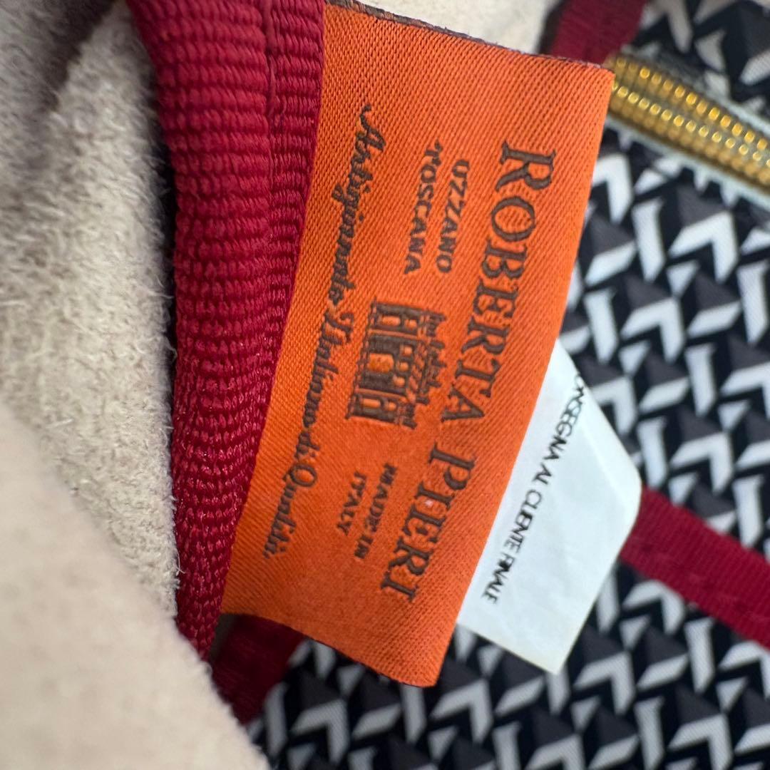 美品　ロベルタピエリ 2way トートバッグ ショルダーバッグ 総柄 819