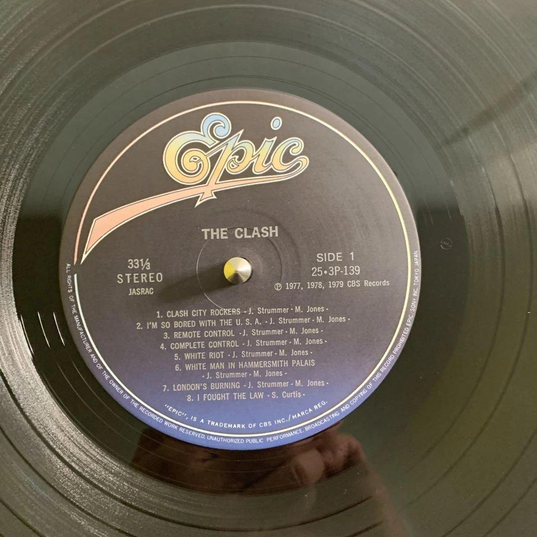 The Clash / Pearl Harbour '79 日本盤LP+7\"