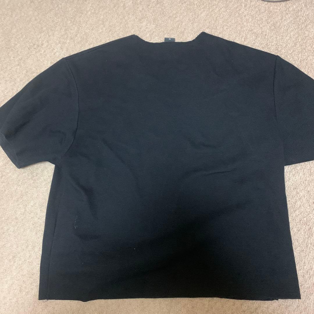 LYFT 希少　サーマルブラック Tシャツ Mサイズ　カットオフ