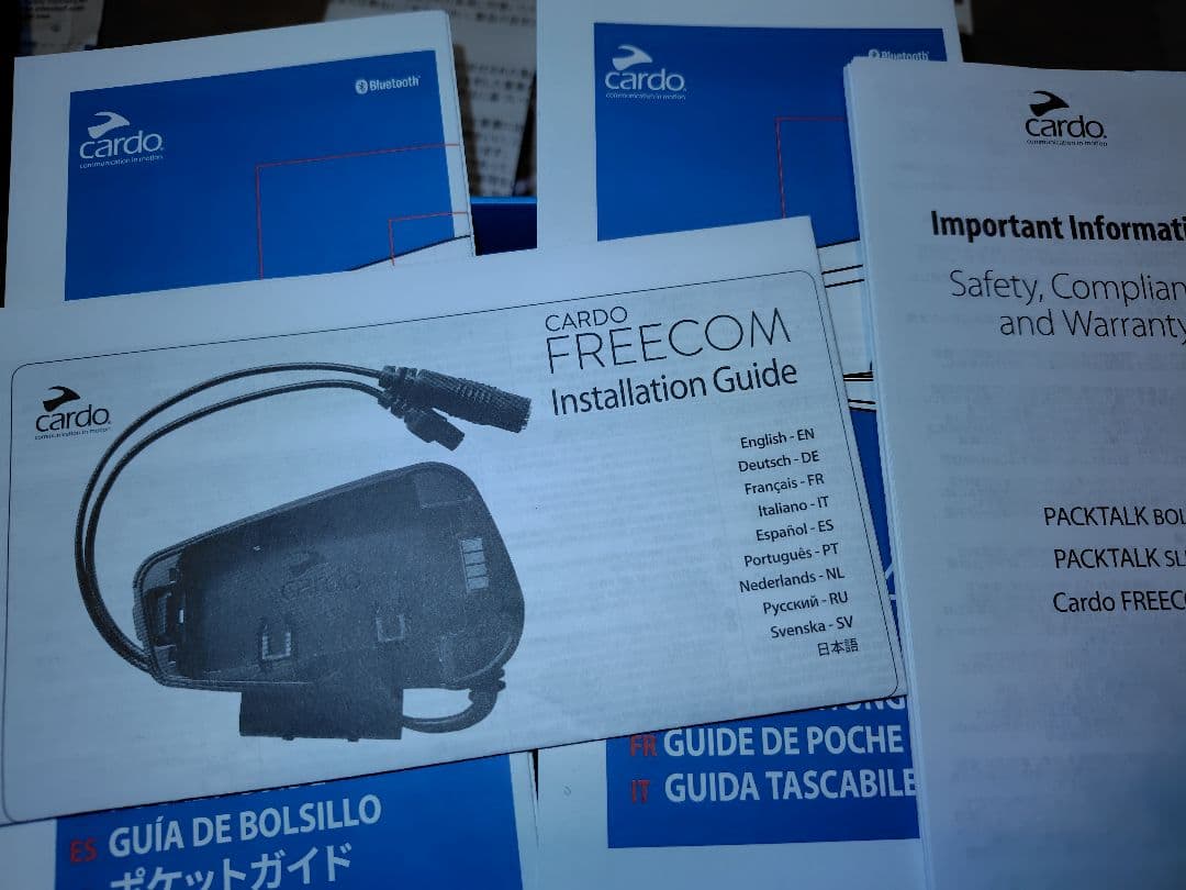 Cardo Freecom 4+ カルド　インカム　フリーコム