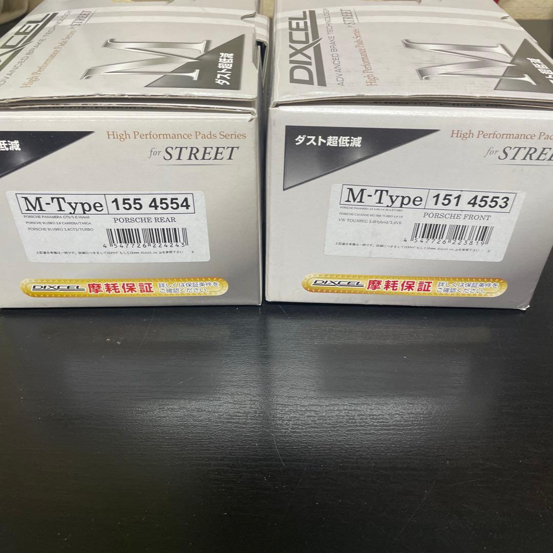 DIXCEL M-Type ブレーキパッド ポルシェ用 フロントリア摩耗センサー