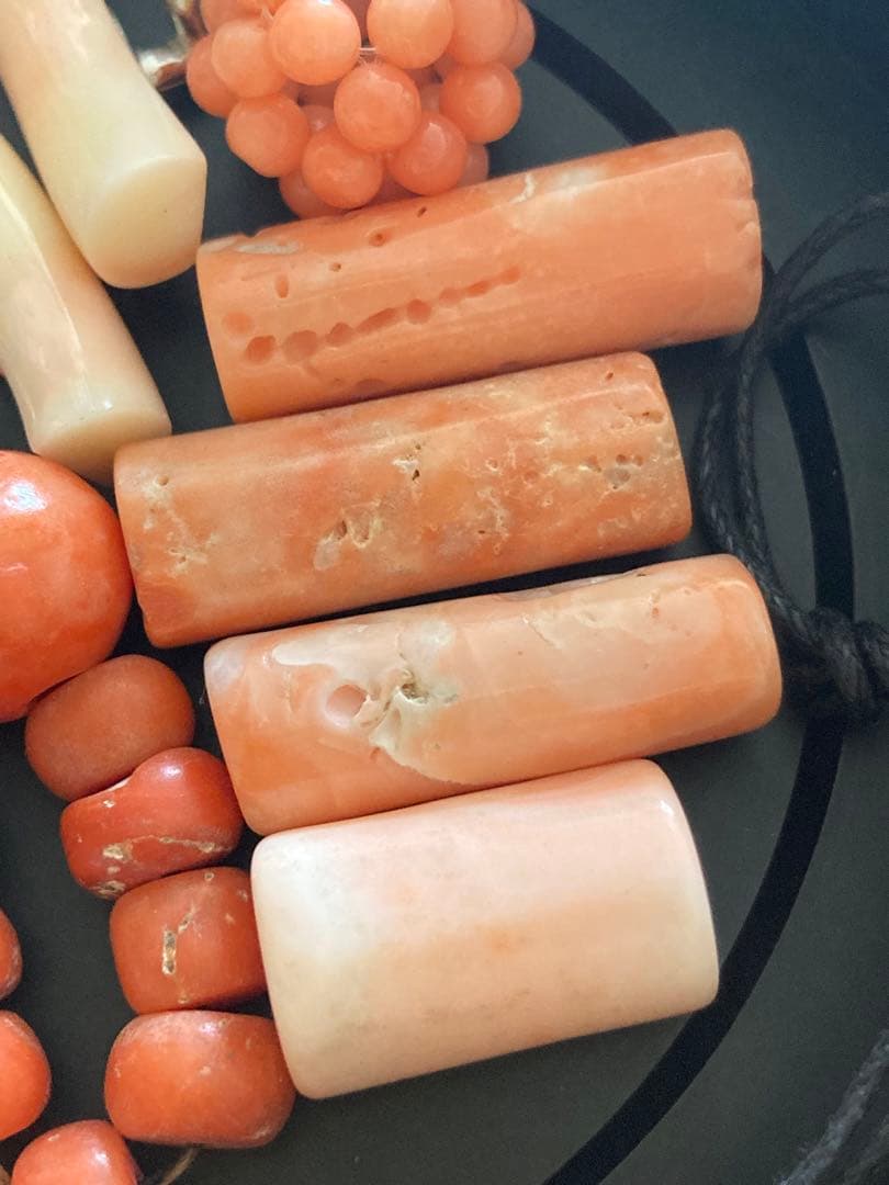 吉田⭐️ 赤珊瑚　白珊瑚　翡翠　まとめ売り