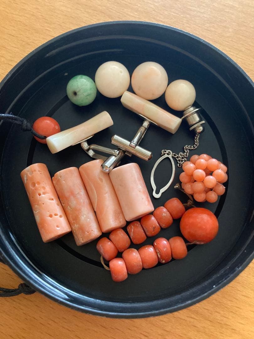 吉田⭐️ 赤珊瑚　白珊瑚　翡翠　まとめ売り