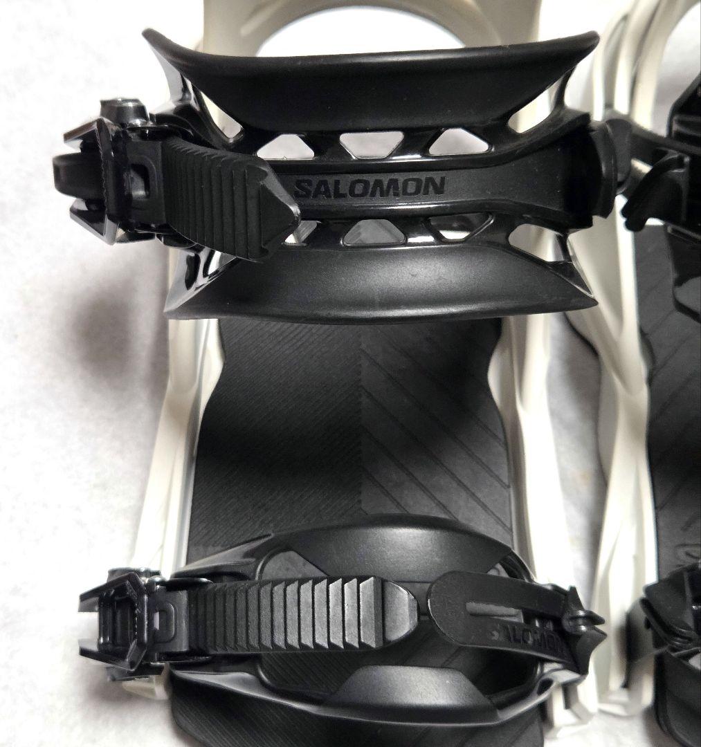SALOMON RHYTHM ホワイト スノーボード ビンディング Sサイズ