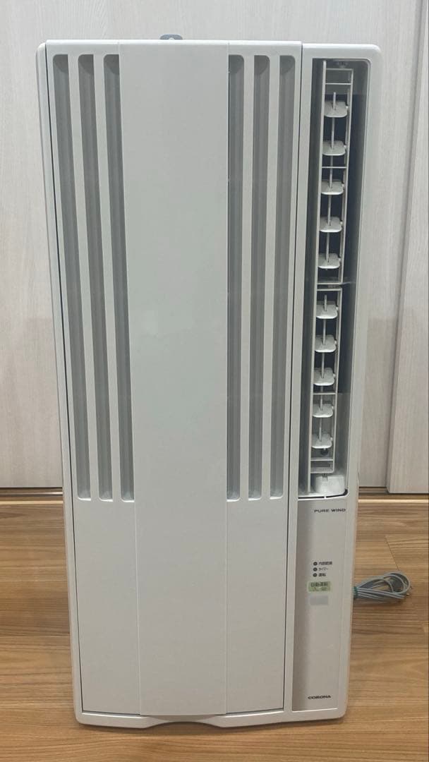 【美品】2022年製 コロナルームエアコンウインド形冷暖房　CW-1622R