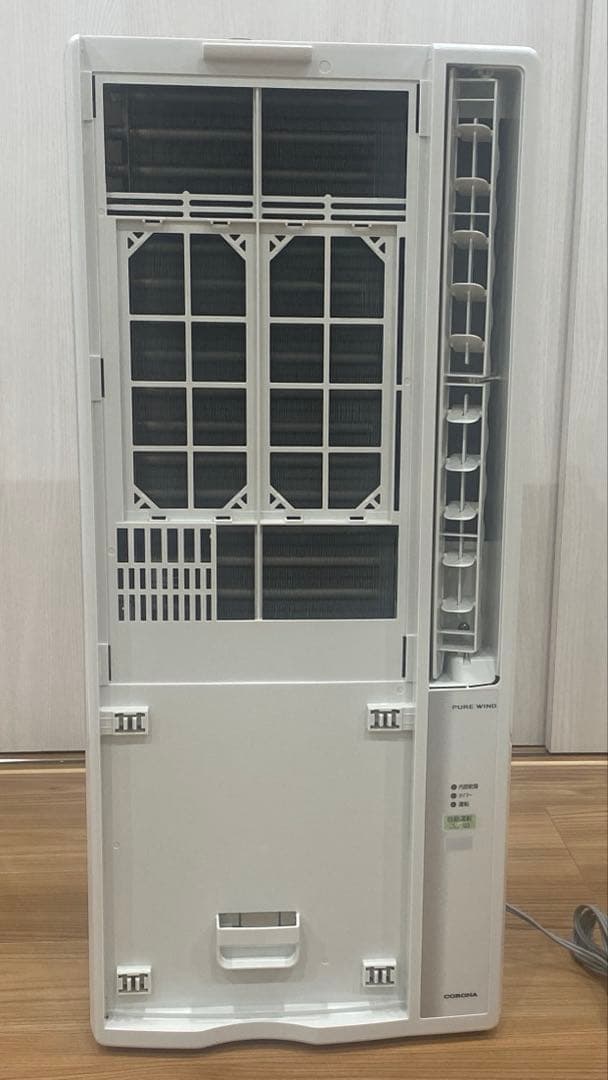 【美品】2022年製 コロナルームエアコンウインド形冷暖房　CW-1622R