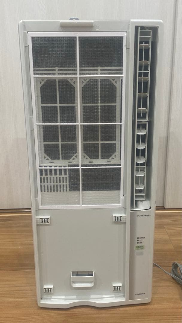 【美品】2022年製 コロナルームエアコンウインド形冷暖房　CW-1622R