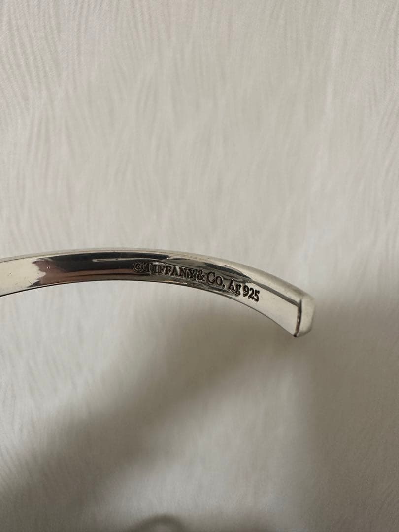 値下げ交渉あり　Tiffany & Co. ナローカフバングル　925 シルバー