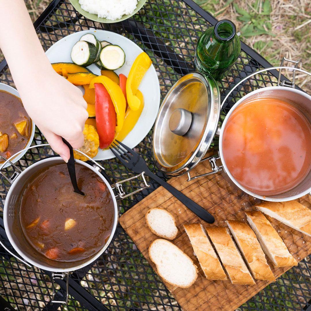 仔犬印　丸給食缶ミニ　新品未使用　検)本間製作所