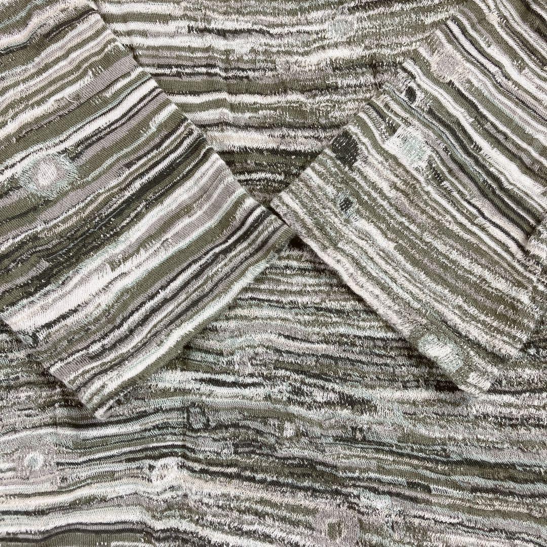 Jurgen Lehl ヨーガンレール 総柄ボトルネックカッソトー 日本製