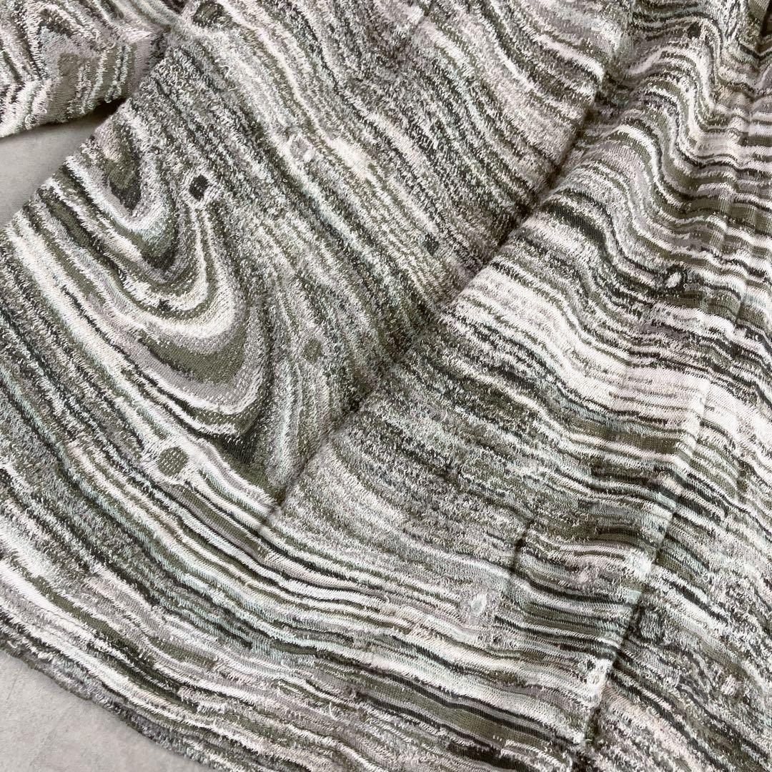 Jurgen Lehl ヨーガンレール 総柄ボトルネックカッソトー 日本製