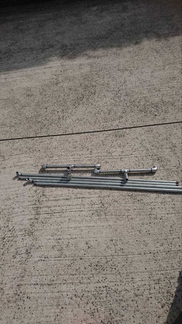 ガス管ハンガーラック2セット NH