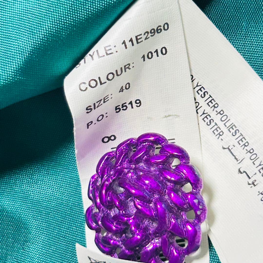 ★美品★Desigual デシグアム コート 40 和柄 着物風 総柄