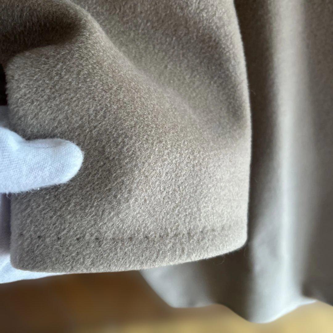 マックスマーラ 白タグ　カシミヤ混 ベージュ42