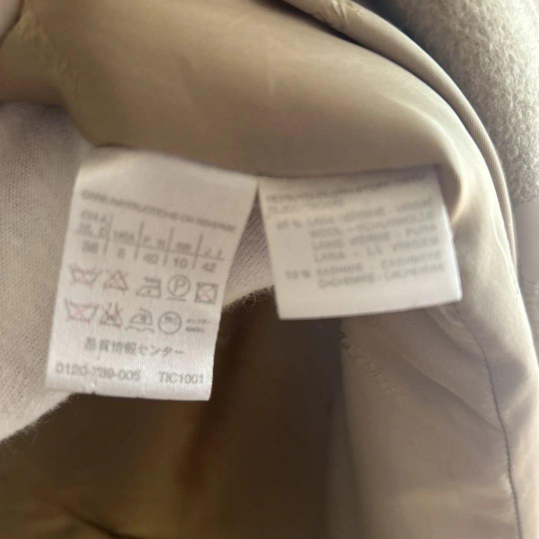 マックスマーラ 白タグ　カシミヤ混 ベージュ42