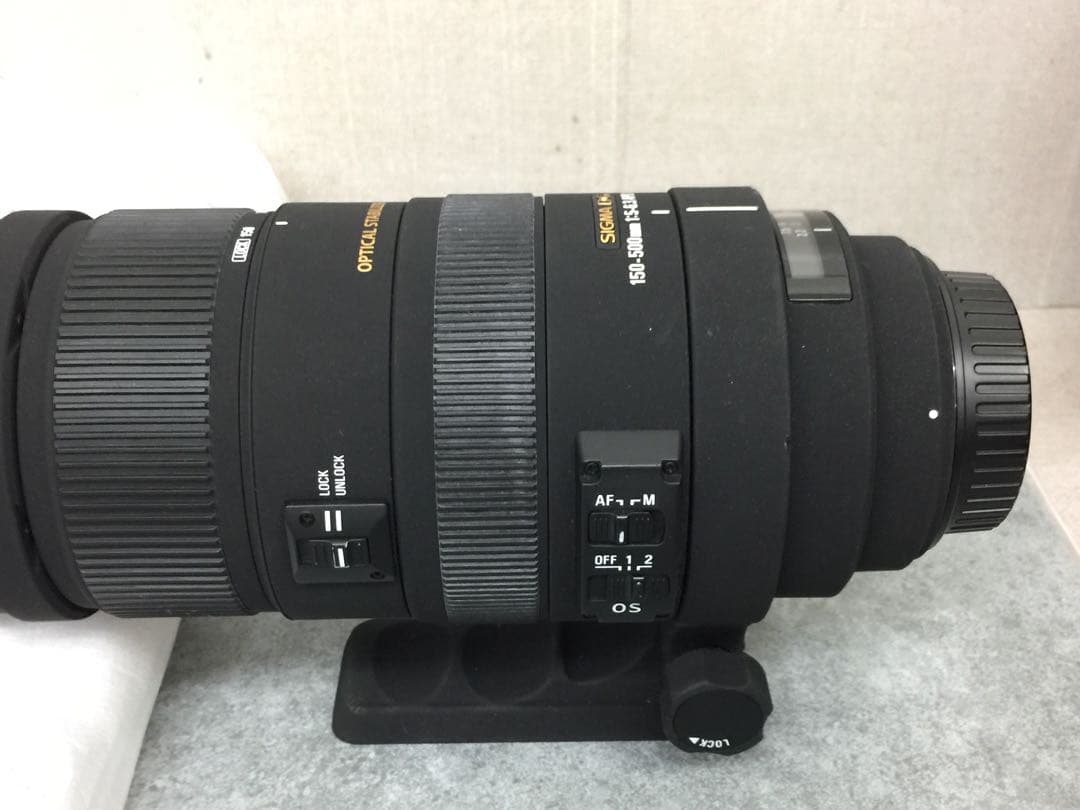 ジャンク品SIGMA APO150-500mm F5-6.3 DG OS HSM